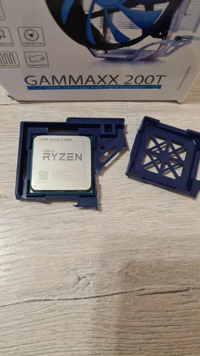 Лот: 18042663. Фото: 1. Ryzen 5 2600 + Deepcool Gammaxx... Процессоры