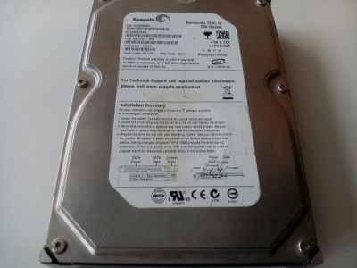 Лот: 7113162. Фото: 1. Seagate Barracuda 7200.10 250Gb. Жёсткие диски (HDD)
