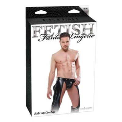Лот: 19965079. Фото: 1. Костюм ковбоя (Fetish) черный... Эротическое бельё
