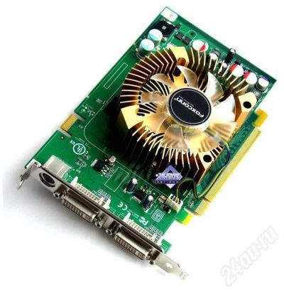 Лот: 445957. Фото: 1. Foxconn Geforce 8600GT 256mb DDR3. Видеокарты