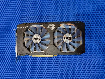Лот: 19853015. Фото: 1. Видеокарта HIS AMD Radeon RX 580... Видеокарты
