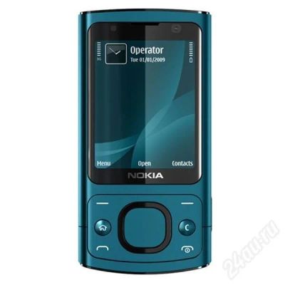 Лот: 613967. Фото: 1. Nokia 6700 Slide Petrol Blue продажа... Смартфоны
