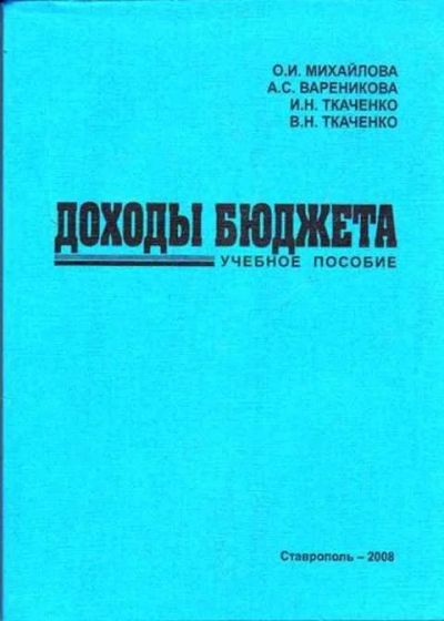 Лот: 12259864. Фото: 1. Доходы бюджета Учебное пособие... Бухгалтерия, налоги