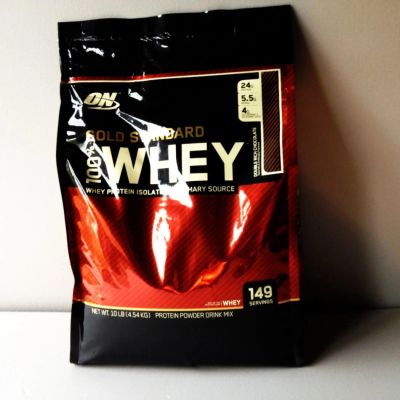 Лот: 5361795. Фото: 1. 100 % Whey protein Gold standard... Спортивное питание, витамины