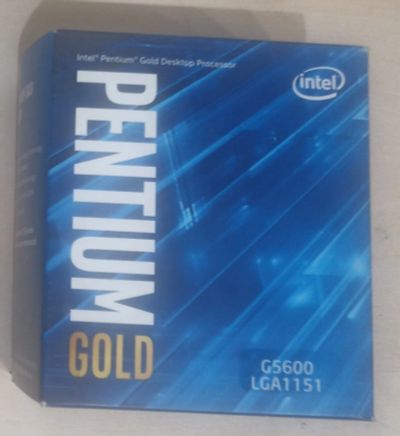 Лот: 19486588. Фото: 1. Процессор intel pentium gold g5600... Процессоры