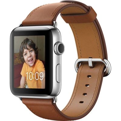 Лот: 8803099. Фото: 1. Apple watch 42 mm stainless steel... Смарт-часы, фитнес-браслеты, аксессуары