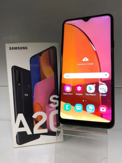 Лот: 15590393. Фото: 1. Смартфон Samsung A20S. Смартфоны