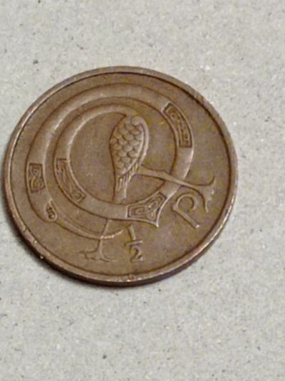 Лот: 24582269. Фото: 1. 1/2 пенни 1971 г. Ирландия. Жар... Великобритания и острова
