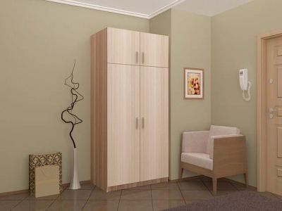 Лот: 7781386. Фото: 1. Шкаф двухстворчатый. Шкафы, шкафы-купе