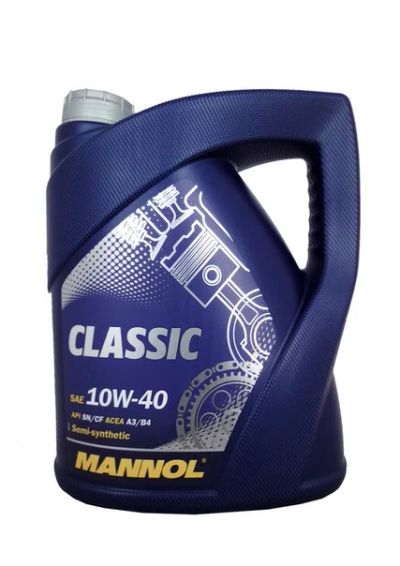 Лот: 9062943. Фото: 1. Mannol Classic 10W-40 SN/CF 4L. Масла, жидкости