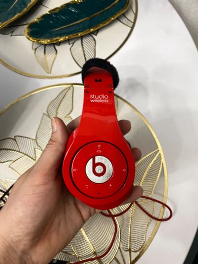 Лот: 24317172. Фото: 1. Наушники Beats Wireless Red Headphone. Наушники, гарнитуры