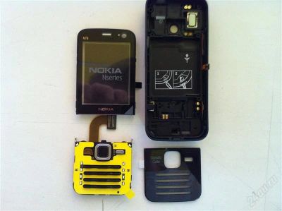 Лот: 1177793. Фото: 1. Корпус оригинал Nokia N78 (100... Корпуса, клавиатуры, кнопки