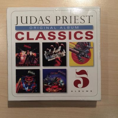 Лот: 10921665. Фото: 1. Judas Priest (фирма 5CD + bonus... Аудиозаписи