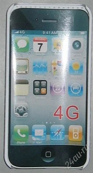 Лот: 1925423. Фото: 1. Чехол - бампер Apple iPhone 4... Чехлы, бамперы