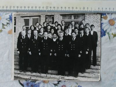 Лот: 20730812. Фото: 1. Фотография групповая Омское речное... Фотографии