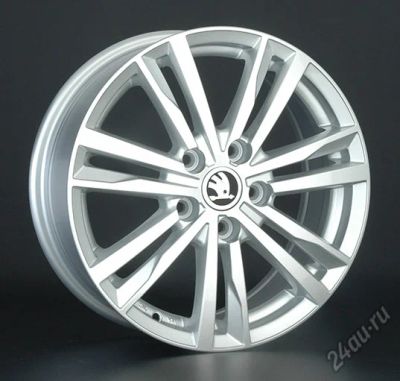 Лот: 5877824. Фото: 1. Литые диски для Skoda 6,5Jx16... Диски