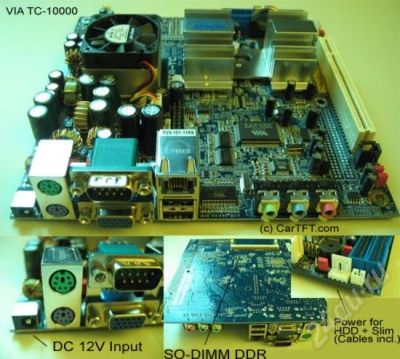 Лот: 205991. Фото: 1. Mini-ITX плата с процессором и... Материнские платы