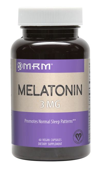 Лот: 15465425. Фото: 1. Мелатонин, MRM, melatonin 3 мг... Спортивное питание, витамины