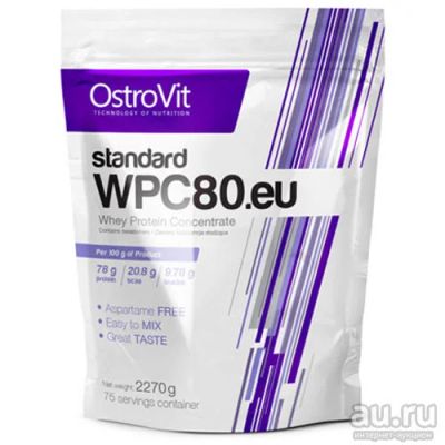 Лот: 9770386. Фото: 1. Ostrovit WPC80 2,27 кг (спортивное... Спортивное питание, витамины