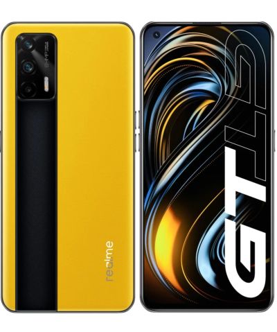 Лот: 20771112. Фото: 1. Смартфон realme GT 5G 128 гб желтый. Смартфоны