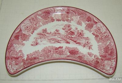 Лот: 16859823. Фото: 1. Wood&Sons Блюдо тарелочка фаянсовая... Фарфор, керамика