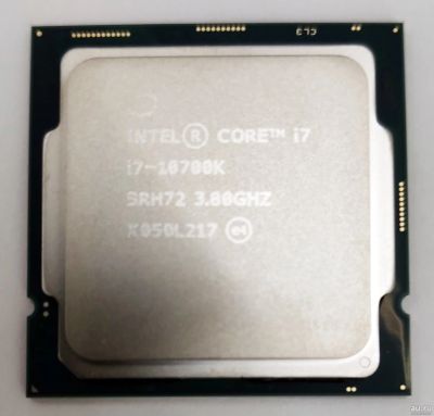 Лот: 17362685. Фото: 1. Процессор Intel Corei7 10700K... Процессоры