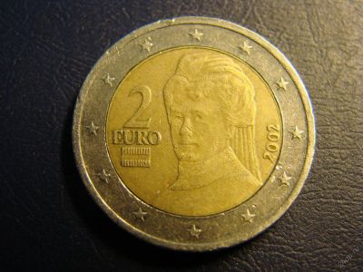 Лот: 5726342. Фото: 1. 2 евро 2002, Евросоюз, Австрия... Европа