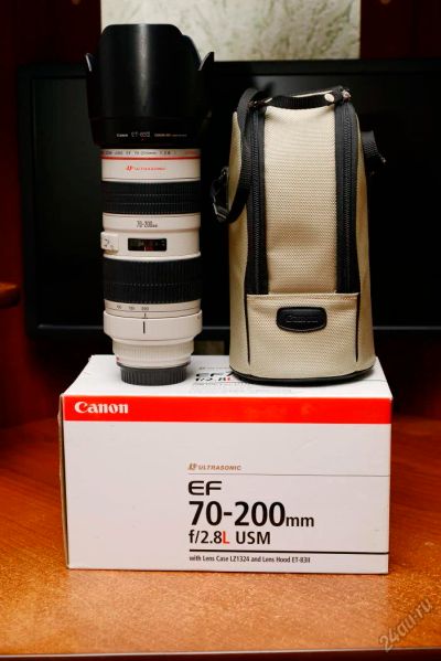 Лот: 6870094. Фото: 1. Canon EF 70-200mm f/2.8L USM. Объективы