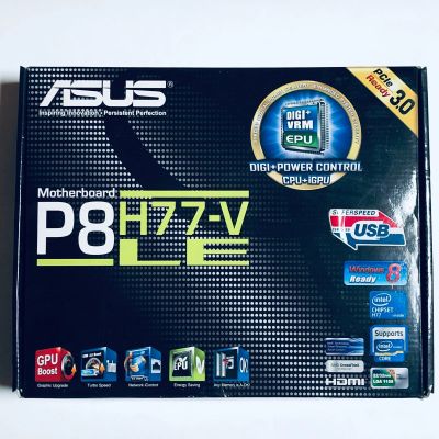 Лот: 15330678. Фото: 1. Asus P8H77-V LE Socket LGA 1155. Материнские платы