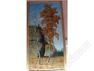 Лот: 77951. Фото: 1. Картина "Красноярские столбы... Произведения