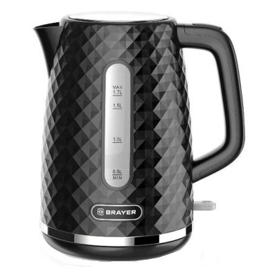 Лот: 24902058. Фото: 1. Электрический чайник Brayer BR6104BK. Чайники, кофемашины, кулеры