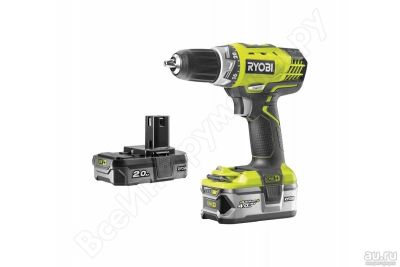 Лот: 13238432. Фото: 1. Ryobi Дрель-шуруповерт RCD18-242S... Электроинструмент