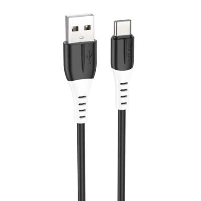 Лот: 22560378. Фото: 1. Кабель USB - Type-C Hoco X82 черный... Дата-кабели, переходники