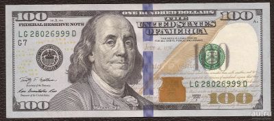 Лот: 13077357. Фото: 1. 100 долларов США / 2009 А / Чикаго... Америка