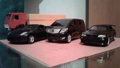 Лот: 8872002. Фото: 1. Nissan Skyline R34, Nissan Z250... Автомоделизм