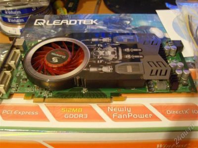 Лот: 908099. Фото: 1. Видеокарта LEADTEK PX8800GT (G92... Видеокарты
