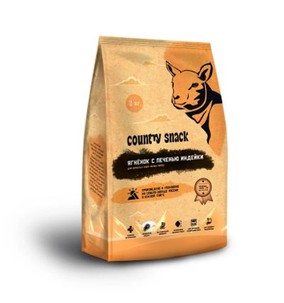 Лот: 23001106. Фото: 1. Country snack корм сухой для взрослых... Корма