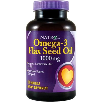 Лот: 10241151. Фото: 1. Omega - 3 Flaxseed Oil 1000 мг... Спортивное питание, витамины