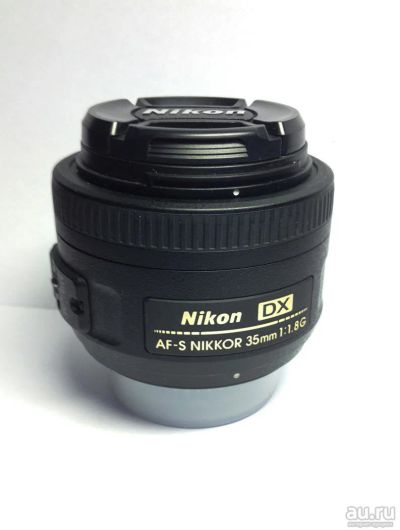 Лот: 9384594. Фото: 1. Nikon 35mm f/1.8G AF-S DX Nikkor. Объективы