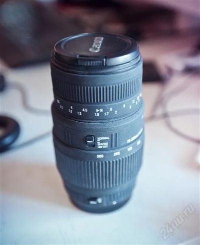 Лот: 2933620. Фото: 1. Объектив SIGMA AF 70-300 mm F... Объективы