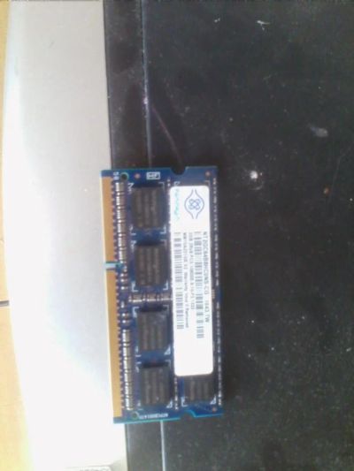 Лот: 4144465. Фото: 1. Nanya 2GB DDR3 SO-DIMM PC3-10600... Оперативная память