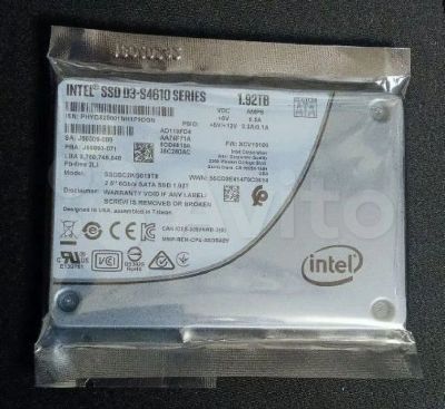 Лот: 17313173. Фото: 1. Intel SSD DC S4610 1.92tb (2tb... SSD-накопители