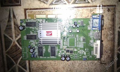 Лот: 876138. Фото: 1. Видеокарта AGP Radeon 9250 128MB. Видеокарты