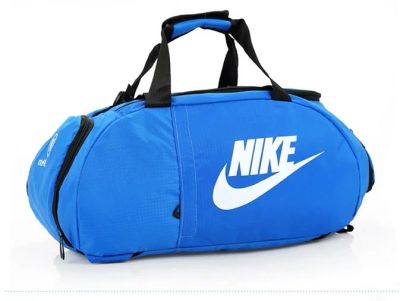 Лот: 6637626. Фото: 1. Сумка рюкзак спортивная Nike Синяя. Сумки