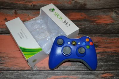 Лот: 12662942. Фото: 1. Беспроводной джойстик Xbox 360... Аксессуары для игровых приставок, консолей, геймпады