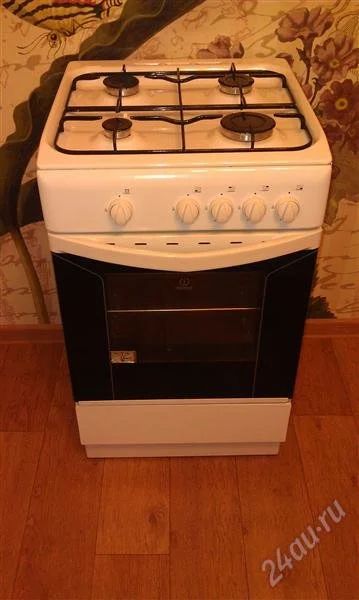 Лот: 1277328. Фото: 1. Газовая плита Indesit. Плиты, духовые шкафы, варочные поверхности