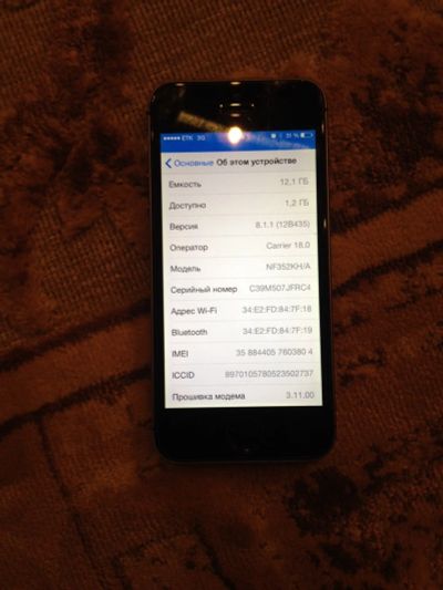 Лот: 4857581. Фото: 1. iPhone 5s 16gb. Смартфоны