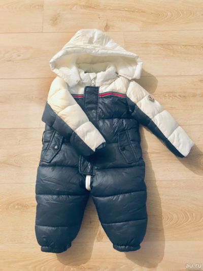 Лот: 13049393. Фото: 1. Осенний комбинезон Moncler, до... Костюмы, пиджаки, комбинезоны