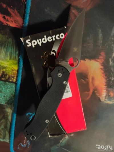 Лот: 16439590. Фото: 1. Нож Новый клон Spyderco para 2. Ножи, топоры