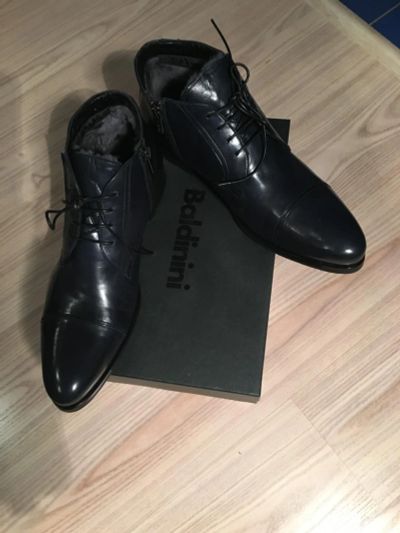 Лот: 8525801. Фото: 1. Ботинки "Baldinini" новые (темно... Сапоги, полусапоги
